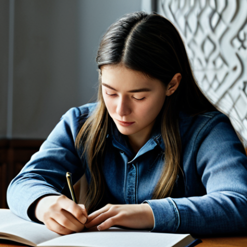 Image Prompt 1: The Dedicated Learner**