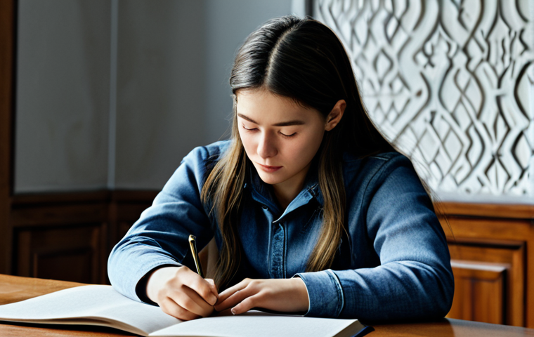 Image Prompt 1: The Dedicated Learner**